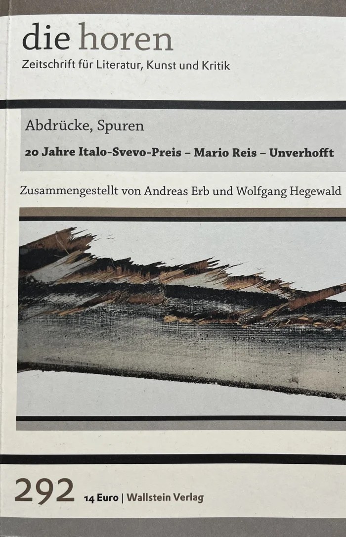 Cover of die horen 292 – click for the reading sample (opens in new tab)